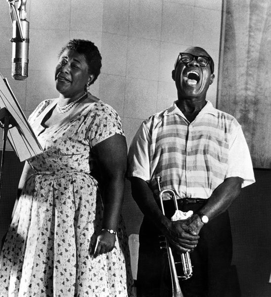 Ella Fitzgerald & Louis Armstrong